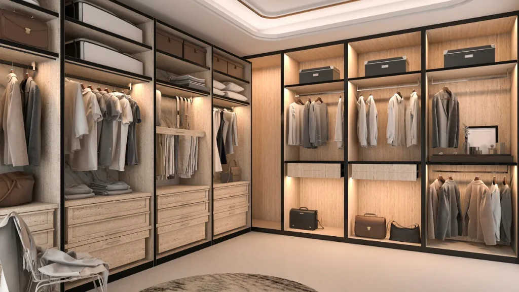 The Luxury Walk In Closet
