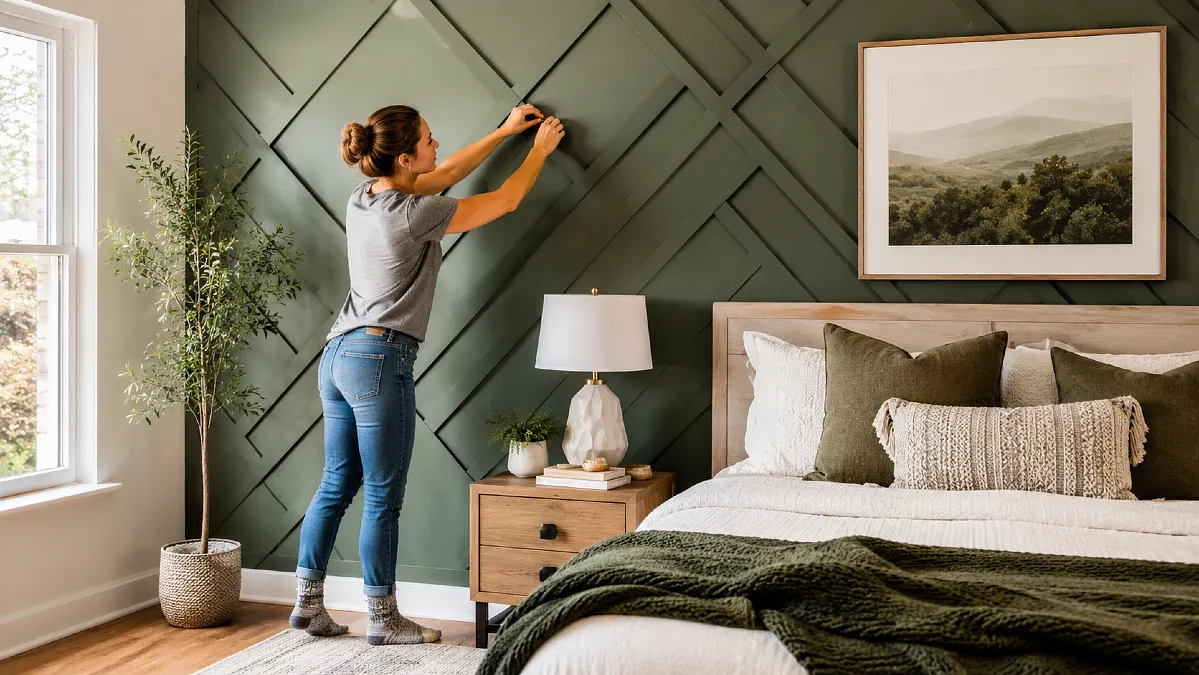 How to Build a DIY Accent Wall Step by Step (Even If You've Never Touched a Saw)