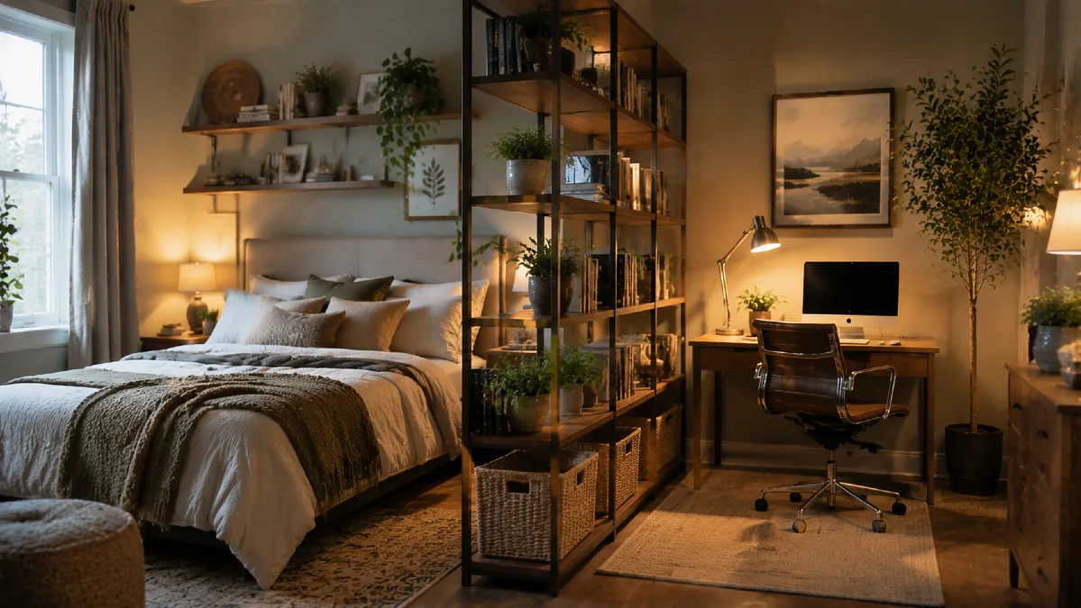 How to Make One Room Work as Both Bedroom and Office Without Going Crazy