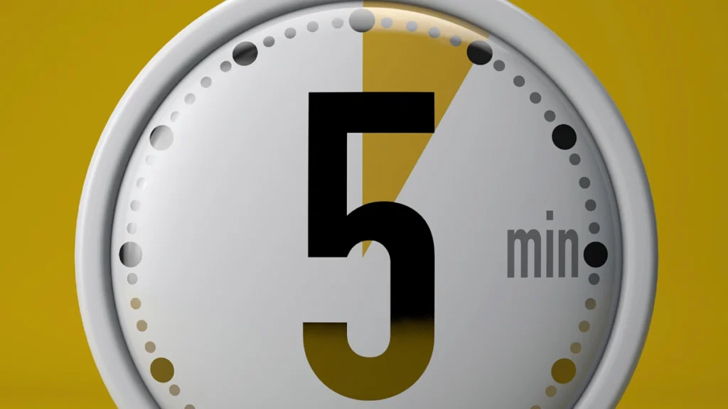 5 Minute Solution