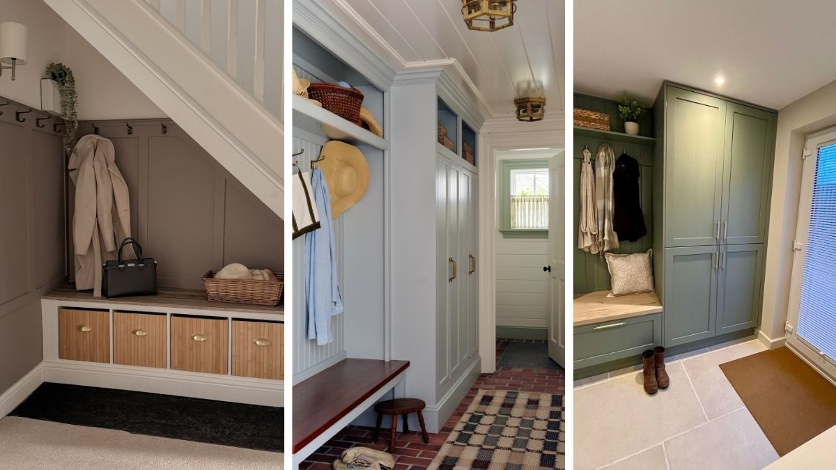 15 Small Mudroom Ideas That Organize the Whole Family Entry