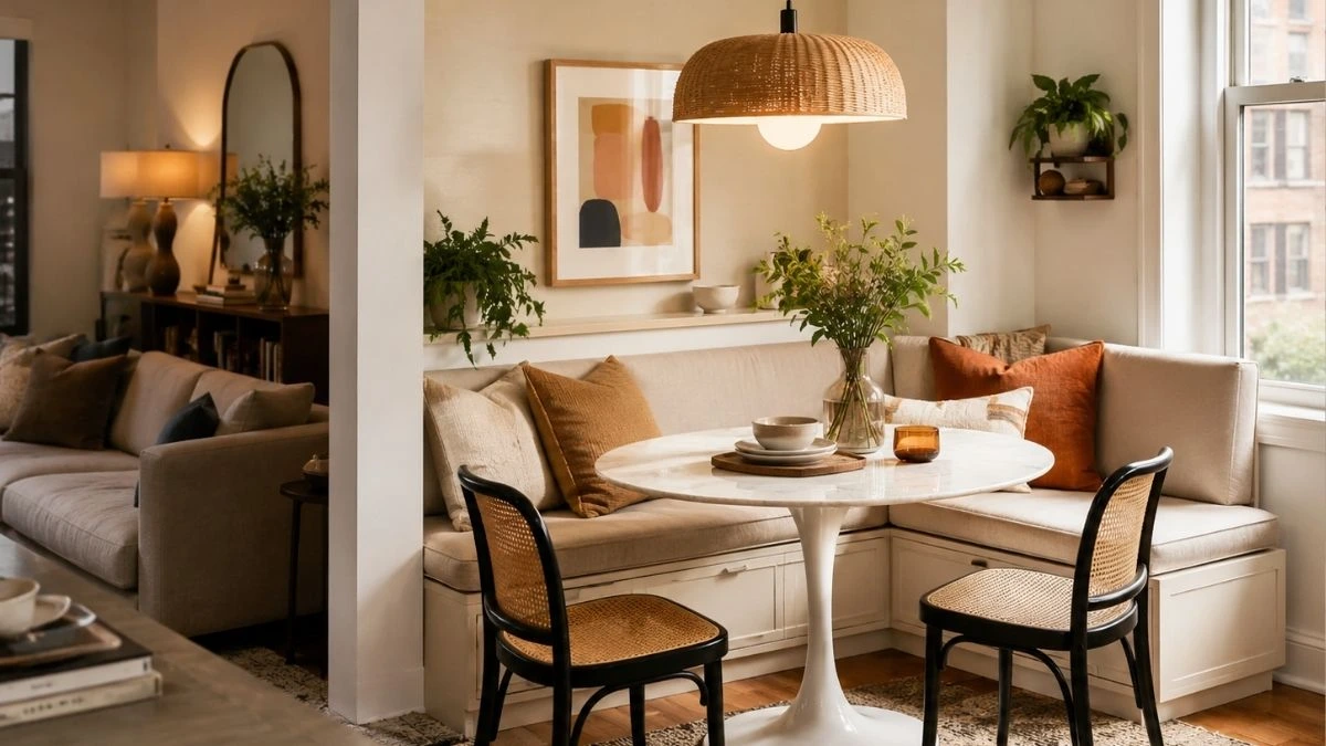 Apartment Dining Nook Ideas When You Have No Dining Room