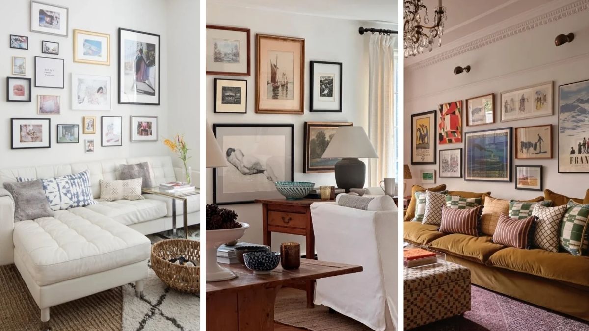 Apartment Gallery Wall Ideas That Won't Damage Your Walls