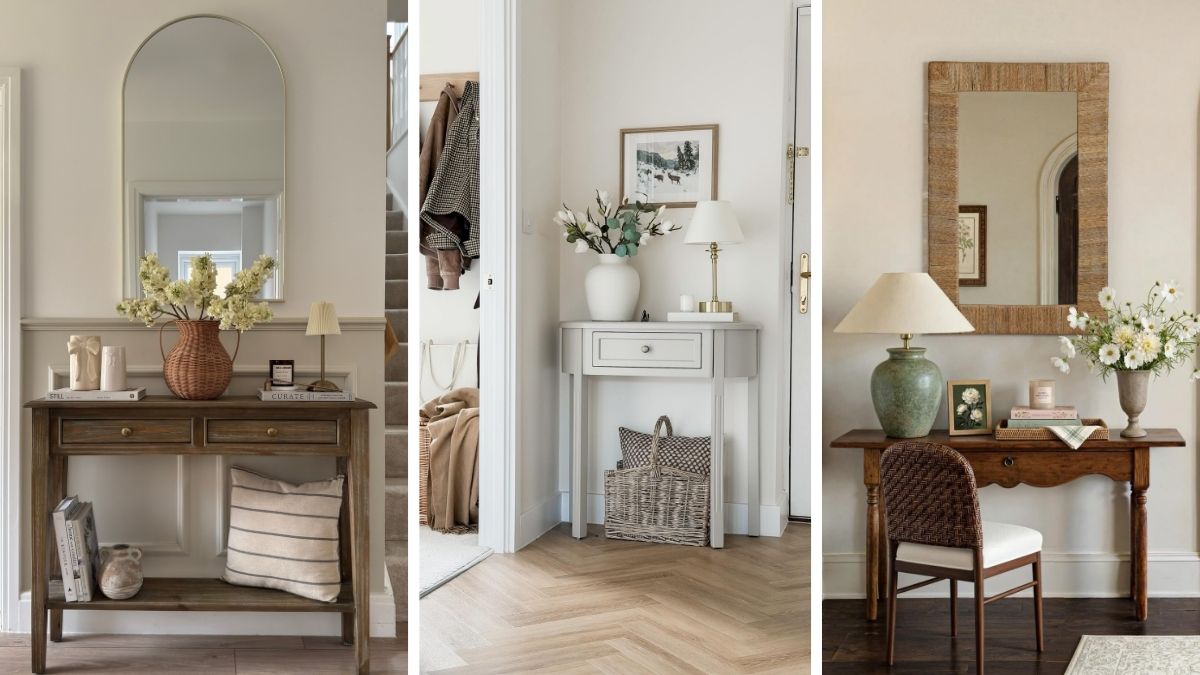 Console Table Styling Ideas