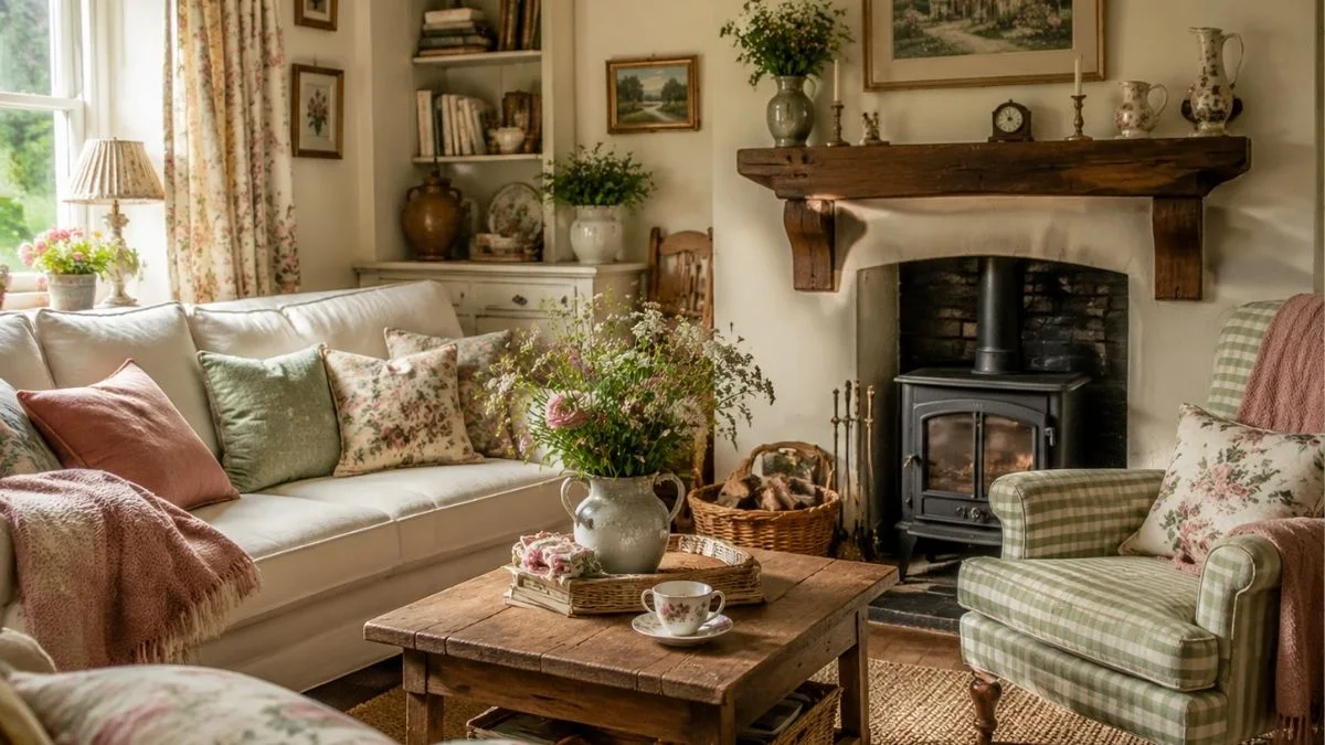 English Cottage Decor Ideas Full of Lived-In Charm
