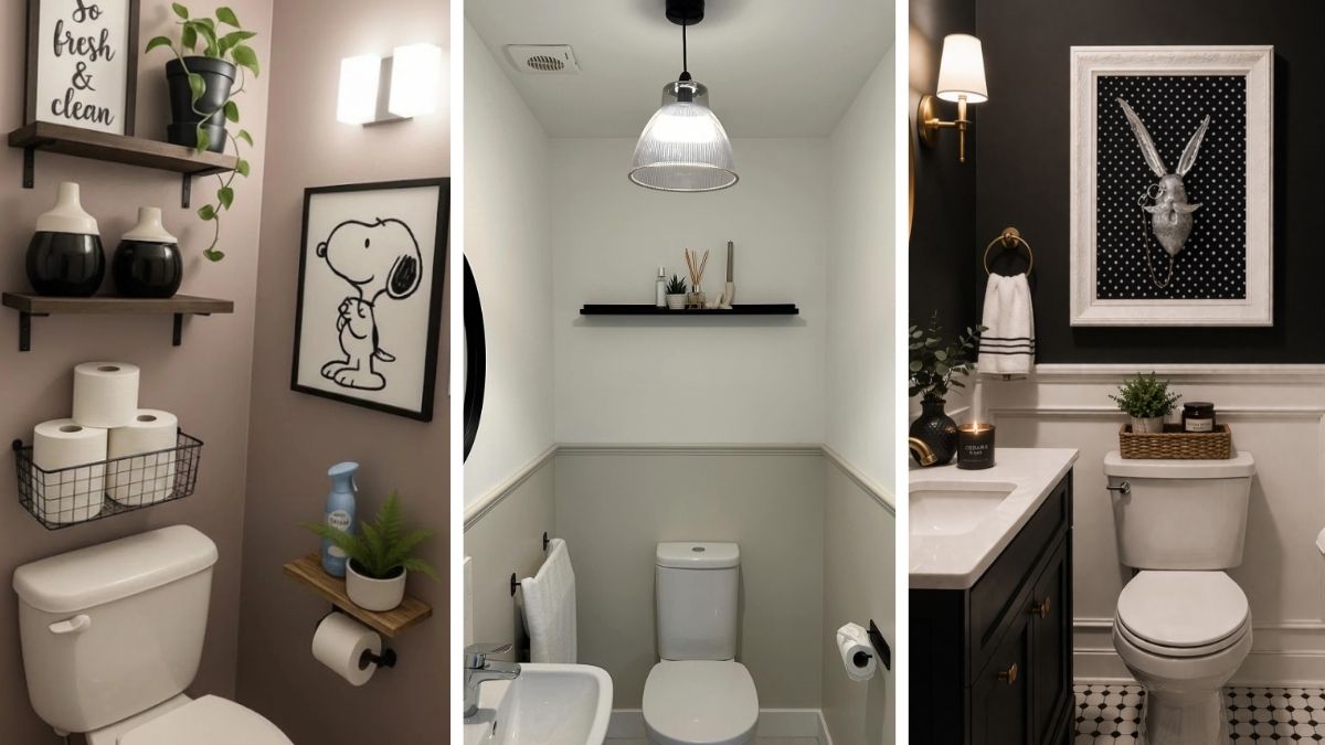 17 Above Toilet Decor Ideas That Fix Bathroom Dead Space