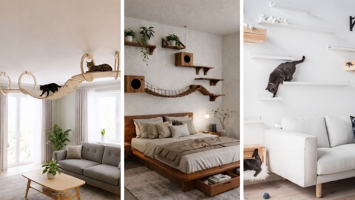 17 Cat Friendly Apartment Ideas Your Cat and Couch Both Survive