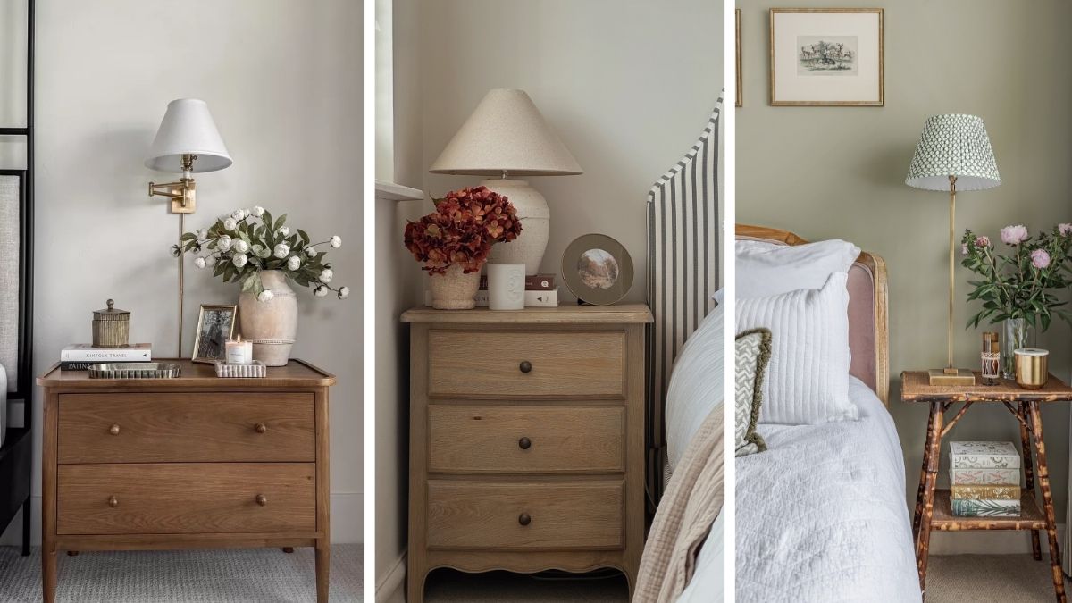 17 Nightstand Styling Ideas That Balance Pretty and Practical