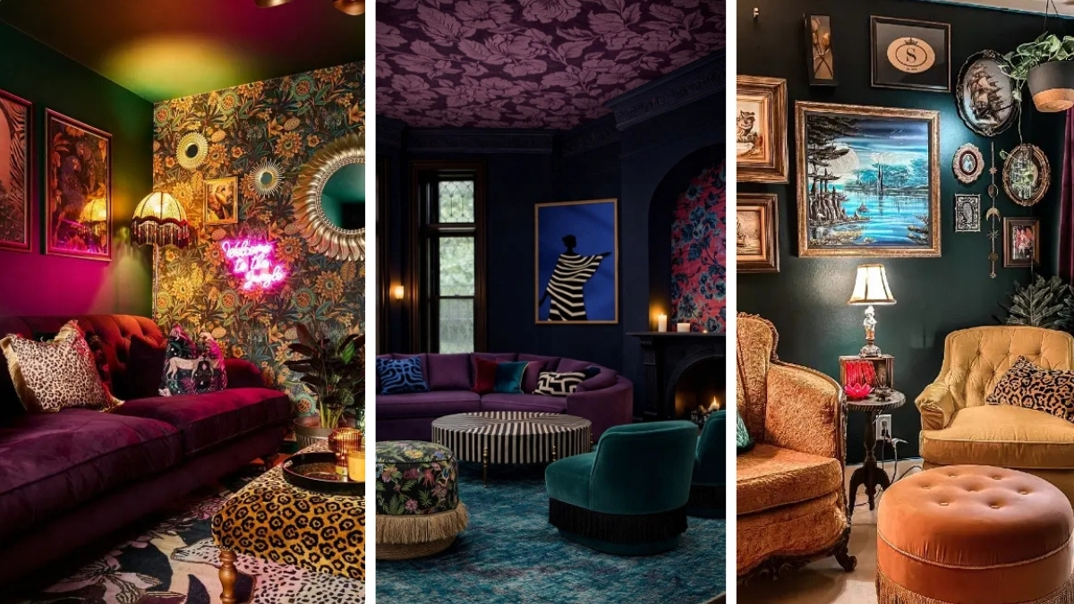 18 Moody Maximalist Decor Ideas That Layer Dark and Bold