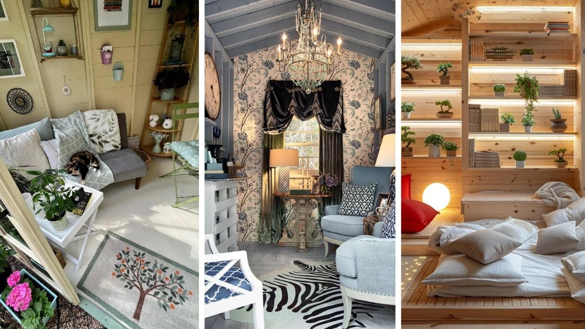 18 She Shed Interior Ideas for a Backyard Escape of Your Own