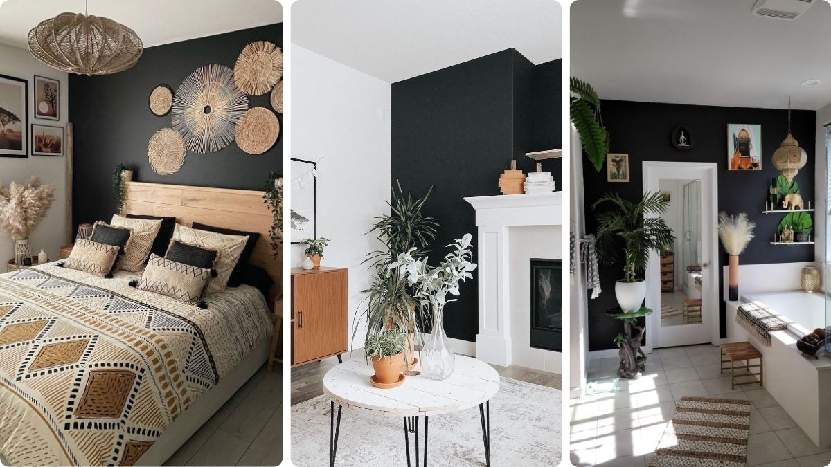 19 Black Accent Wall Ideas That Make Rooms Feel Bigger
