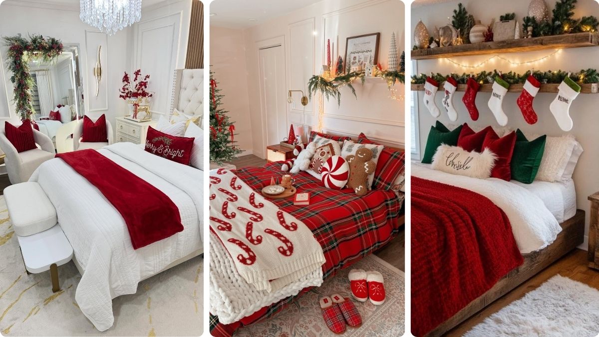 19 Cozy Christmas Bedroom Ideas Beyond the Living Room