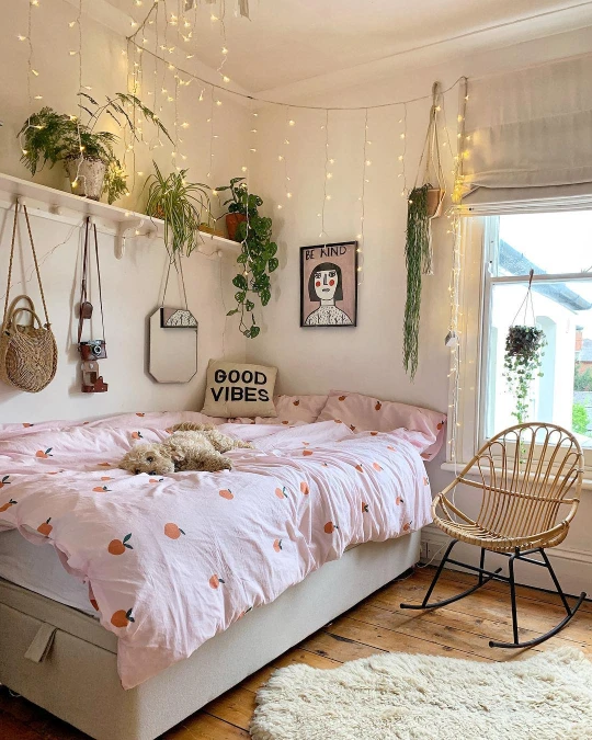 Botanical Boho Study Corner
