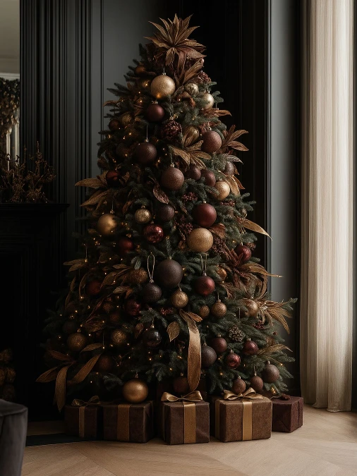 Dark Moody Bronze and Copper Elegance