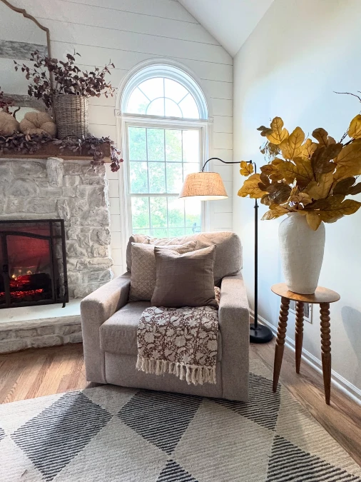 Deep Autumn Tones and Spindle Legged Accents