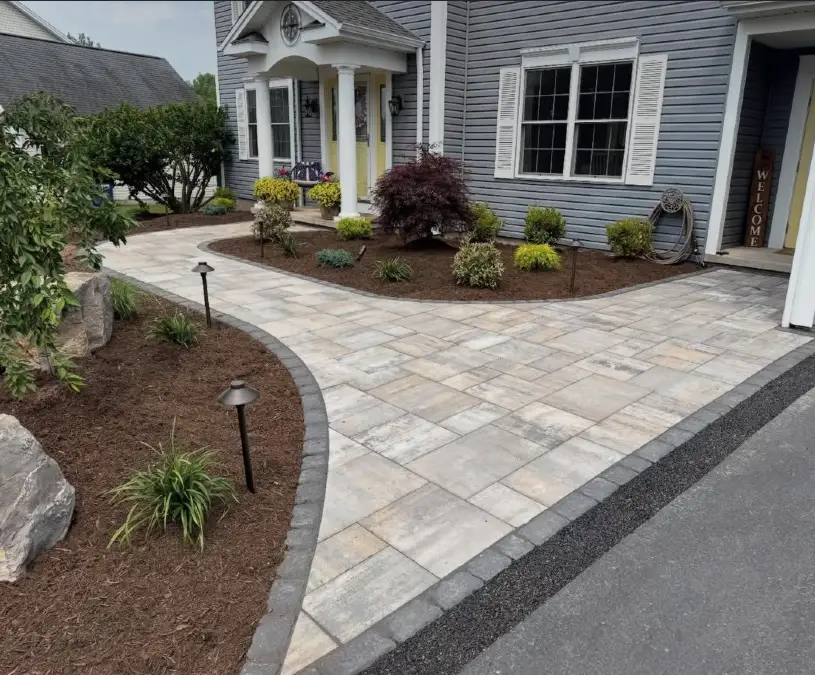 Define Walkways With Dark Borders