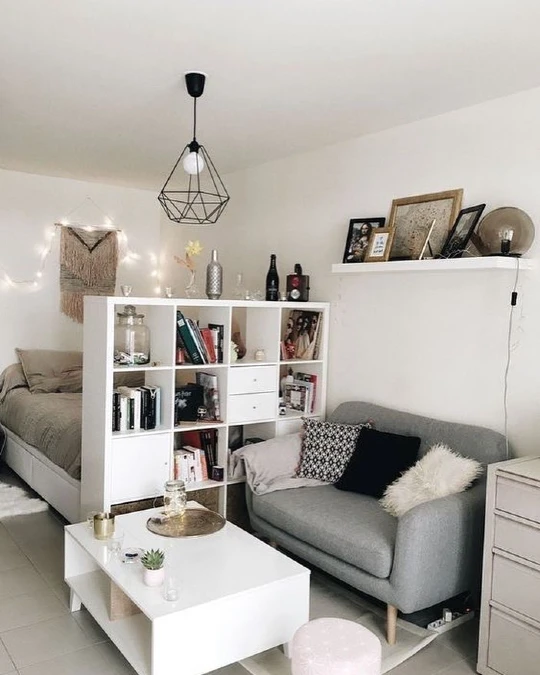 Freestanding Cubbies As A Breathable Wall