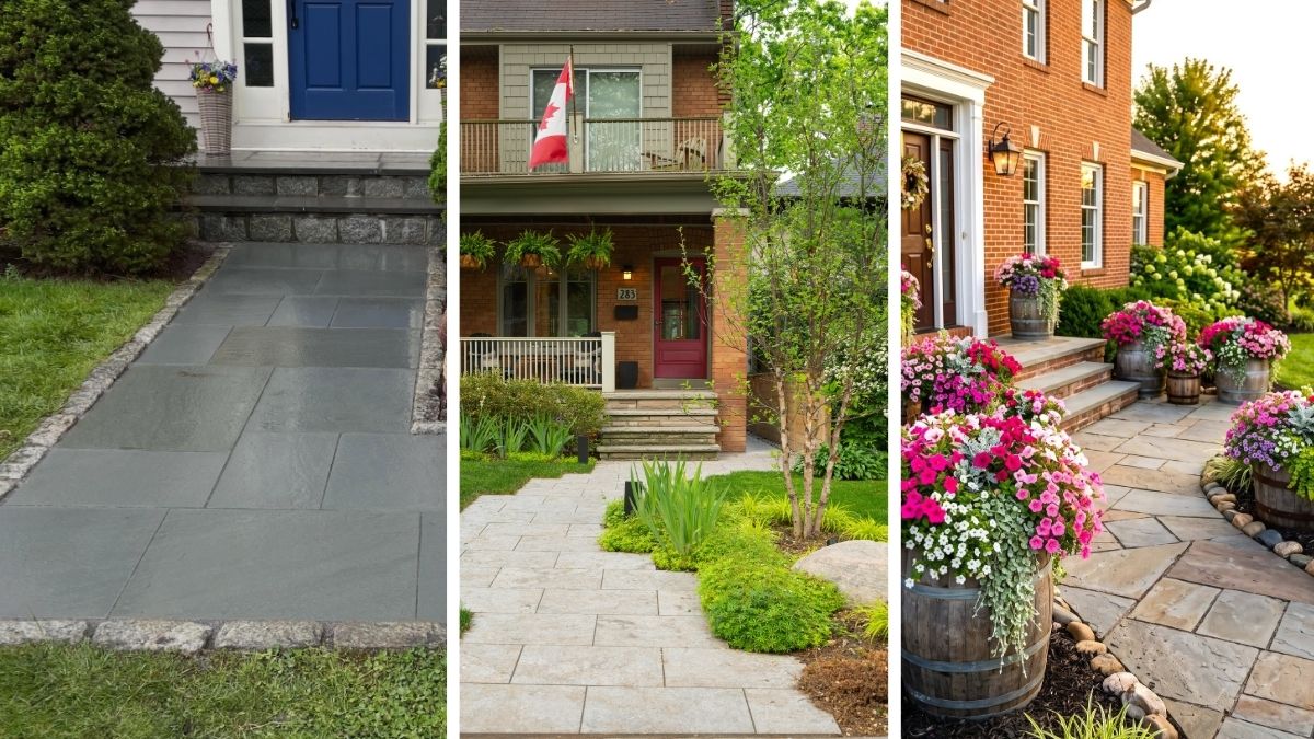 Front Yard Walkway Ideas That Upgrade the Path Home