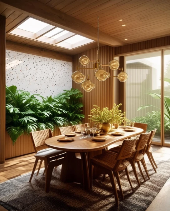 Grow an Indoor Garden Beside the Dining Table