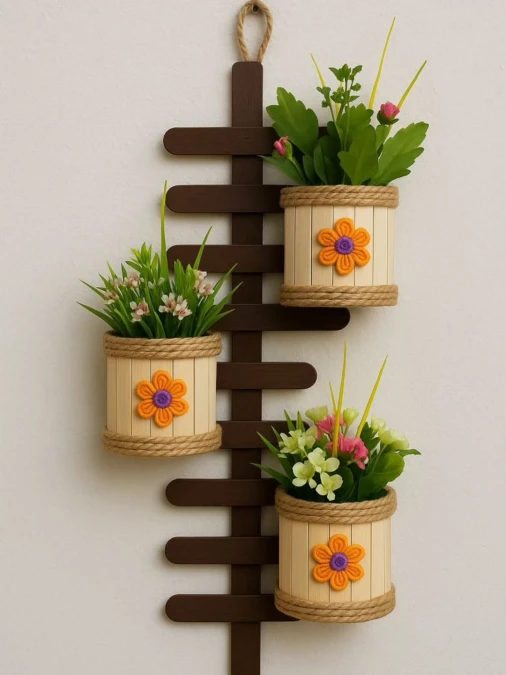Hanging Trellis Plant Display