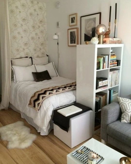 Modular Shelving As A Room Divider