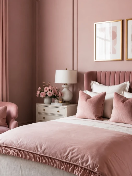 Monochromatic Rose and Velvet Layers