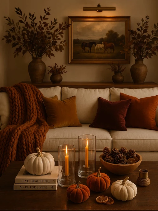 Moody Glow and Heavy Knits