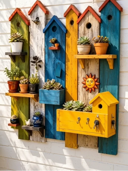 Multi-Purpose Succulent Vertical Garden