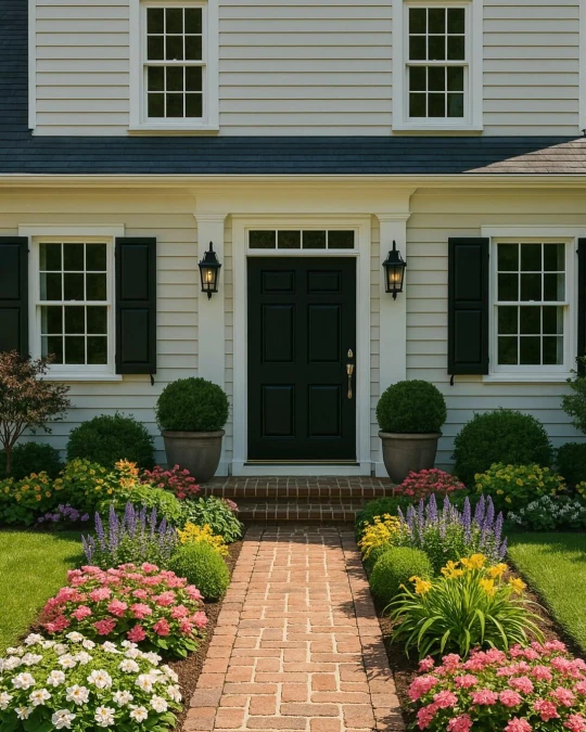 Paint The Door Dark For Instant Contrast