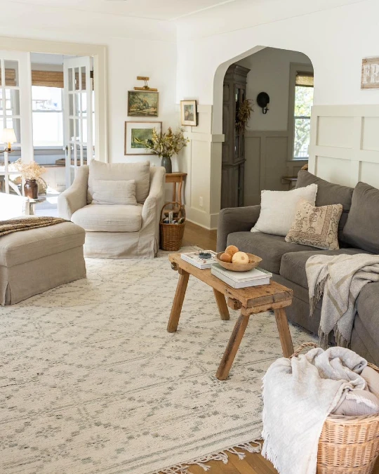 Rustic Wood and Vintage Linen
