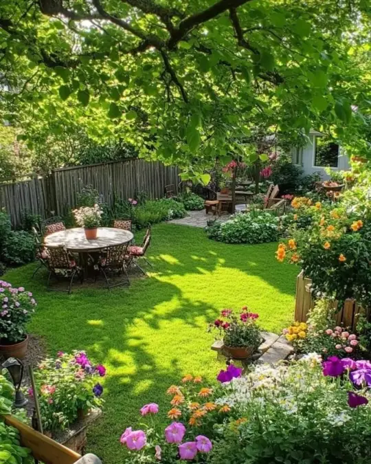 Sculpting a Lush English Cottage Garden