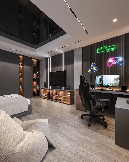 Sleek Built In Gaming Hub