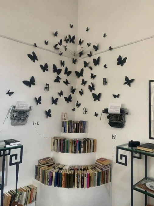 Swarming Butterfly Corner Installation