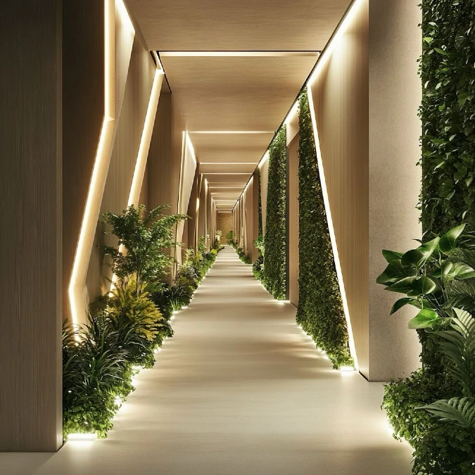 Turn a Plain Hallway Into a Living Garden Path
