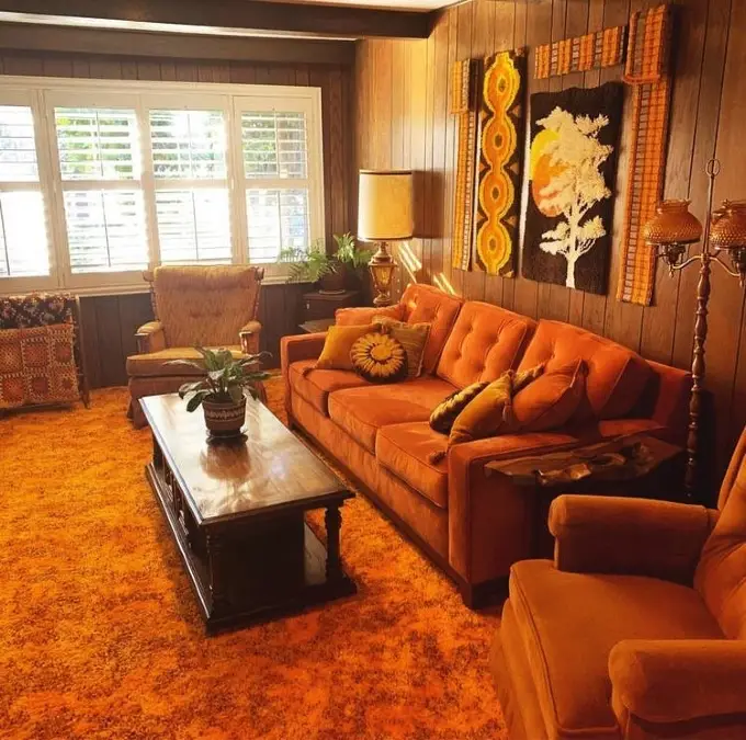 Wood Paneling and Shag Textures