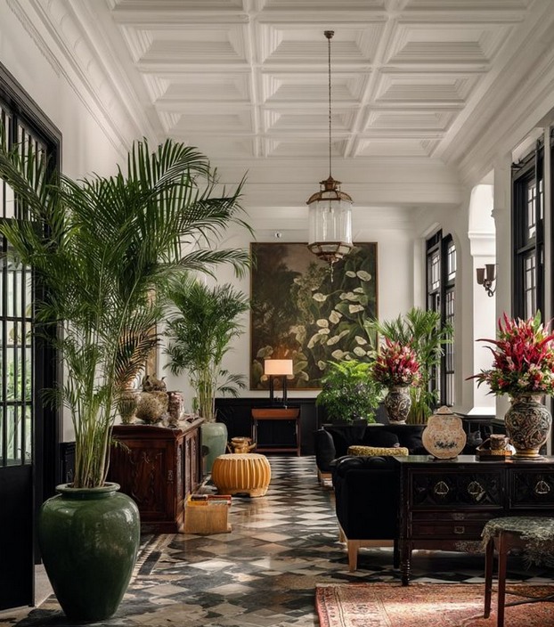 Formal Botany Hallway