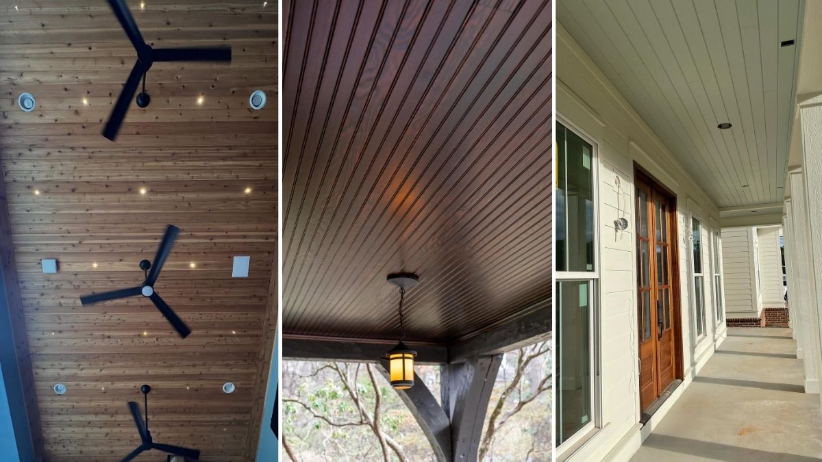 18 Porch Ceiling Ideas Including the Haint Blue Tradition
