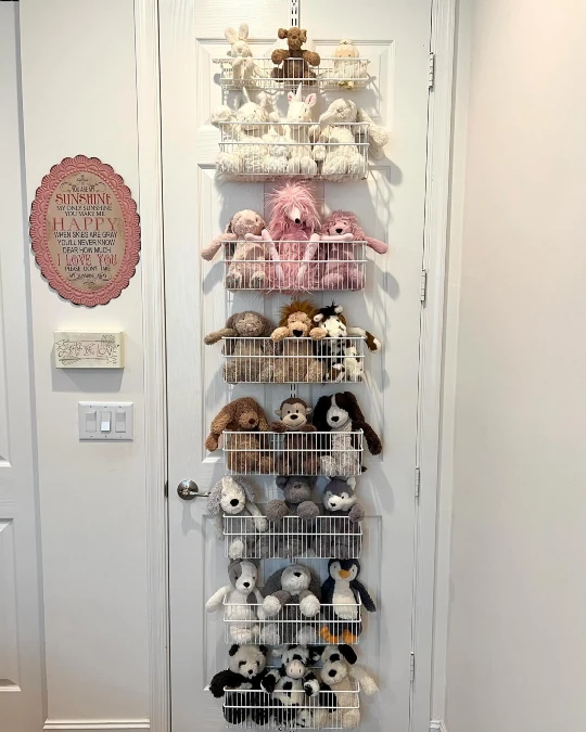 Adjustable Wire Racks Tame Plush Toys
