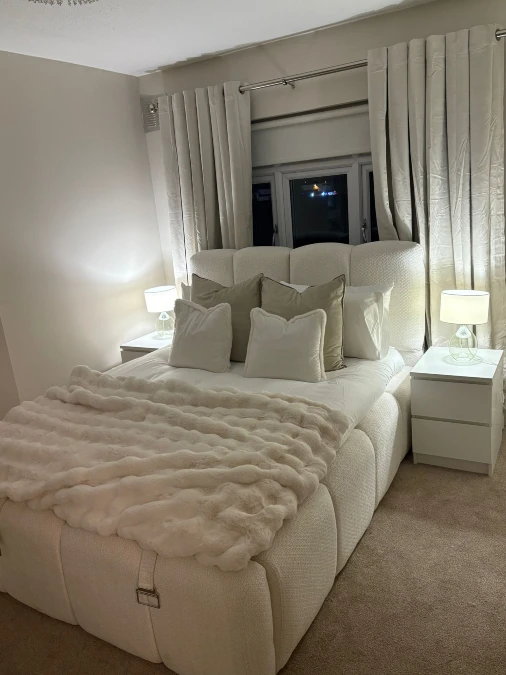 Cloud-Like Monochromatic Upholstery