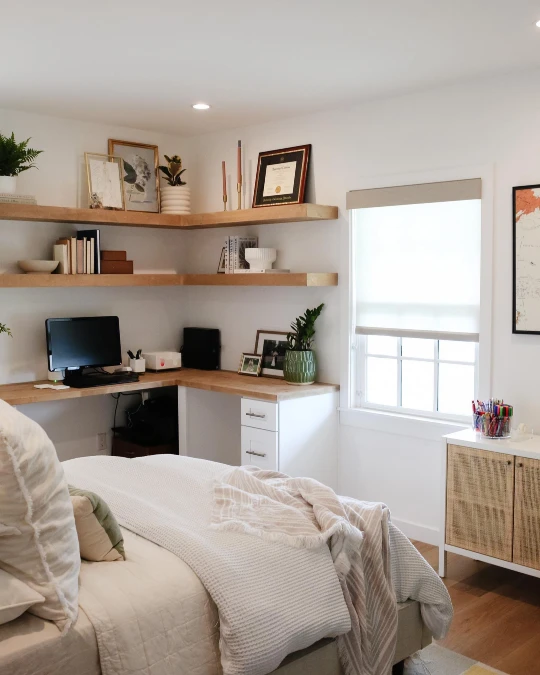 Custom Corner Built Ins Maximize Vertical Space