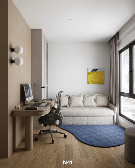 Organic Shapes and Soft Curves Calm the Mind